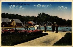 Miskolc, Tapolca-fürdő, strand