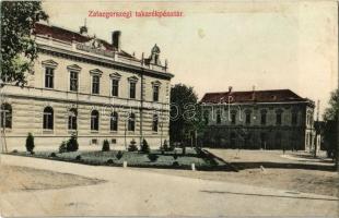 1912 Zalaegerszeg, Takarékpénztár. Tahy R. utóda: Kakas Ágoston kiadása