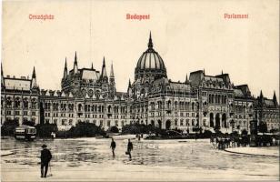 Budapest V. Országház, villamos