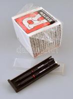 Rotring toll és töltőceruza, eredeti dobozában + papír írókocka