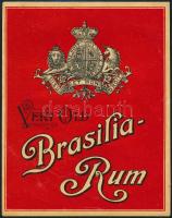 Brasilia Rum italcímke