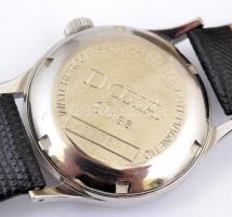 Doxa kalapács automata karóra új bőr szíjjal. Működő, jó állapotban d: 34 mm