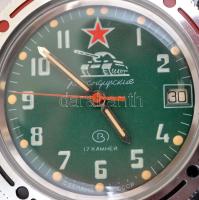 Szovjet harckocsizó mechanikus karóra. Tisztításra szorul