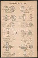 cca 1920-1942 5 db autókkal kapcsolatos nyomtatvány, okmány (fejléces levélpapír, szórólap, stb.)