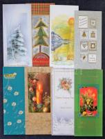 Egy doboznyi MODERN motívum képeslap: üdvözlő, karácsony / A box of modern motive postcards: greeting, Christmas