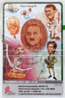 Bontatlan Fradi telefonkártya + 6 db Real Mardid söralátét