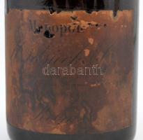 cca 1920-30 Monopole bontatlan pezsgő, kopott címkével