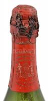 cca 1920-30 Monopole bontatlan pezsgő, kopott címkével