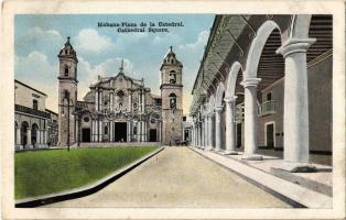 Havana, La Habana, Havanna; Plaza de la Catedral / Cathedral Square
