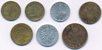 Románia 1947-1951. 1L - 2L (7xklf) T:1-,2
Romania 1947-1951. 1 Leu - 2 Lei (7xdiff) C:AU,XF