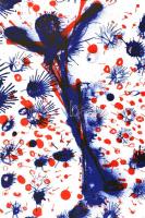 Swierkiewicz Róbert (1942-): Gyertek, gyertek csillagocskák. Színes litográfia, papír, jelzett, 32x2...