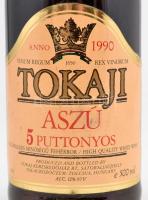1990 Tokaji Aszú 5 puttonyos, Tolcsva, Tokaj Kereskedőház Rt, 0,5 l
