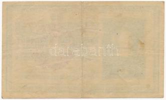 1918. 25K "3023" 3mm, sima hátlappal, hamis piros "MAGYARORSZÁG" körbélyegzővel ...