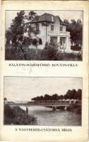 Balatonmáriafürdő, Kováts villa, Nagyberek-csatorna hídja (r)