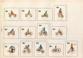 1260 darabos NSZK gyufacímke gyűjtemény szépen feldolgozva