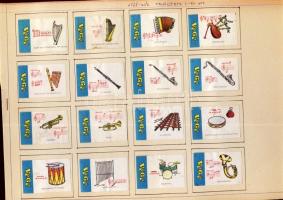 1260 darabos NSZK gyufacímke gyűjtemény szépen feldolgozva