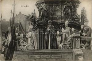 1916 Budapest I. IV. Károly király koronázása, Eskü