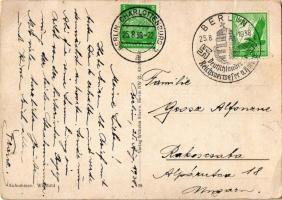 Der Führer, Frau von Horthy, Admiral von Horthy; Verlag Wilhelm Stiewe / Hitler, Horthy, Purgly &quo...