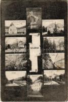 1916 Gödöllő, Art Nouveau mozaik + Tábori Kórházi ügy. portómentes cs. és kir. várkapitányság Gödöllő