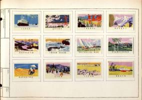 439 darabos szovjet gyufacímke gyűjtemény szépen feldolgozva