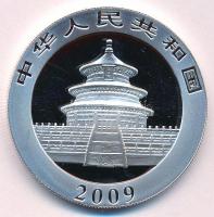 Kína 2009. 10Y Ag "Panda" (1oz/0.999) T:PP
China 2009. 10 Yuan Ag "Panda" (1oz/...