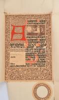 cca 1903-21 2db oklevél. 1db Somogyi Mór magán zenetanár (Bp., VII. ker, Erzsébet krt 44) 1903-ban B...