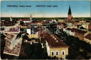 1926 Szabadka, Subotica; Opsti izgled / general view. TCV card