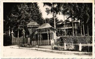 1942 Szováta-gyógyfürdő, Baia Sovata; Villa székely kapuval / villa with Székely gate (EK)