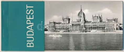 Budapest - 2 db MODERN képeslapfüzet, 10 és 6 lappal (hiányosak) / 2 MODERN incomplete postcard booklet with 10 and 6 cards