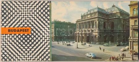 Budapest - 2 db MODERN képeslapfüzet, 10 és 6 lappal (hiányosak) / 2 MODERN incomplete postcard book...