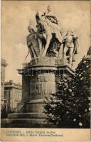 1912 Pozsony, Pressburg, Bratislava; Mária Terézia szobor / Maria Theresia-Denkmal / monument, statue (EK)