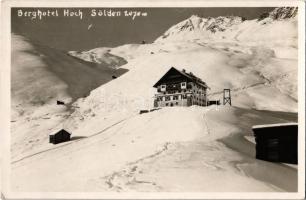 Hochsölden, Berghotel / mountain hotel in winter