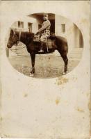 Osztrák-magyar lovas katona / WWI Austro-Hungarian K.u.K. military, cavalryman. photo (fl)