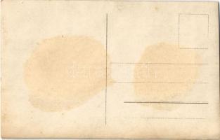 Cigiző osztrák-magyar katona / WWI Austro-Hungarian K.u.K. military, soldier smoking a cigarette. ph...