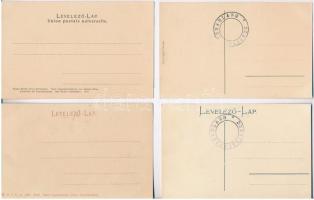 Dobsina, jégbarlang / ice cave - 9 db használatlan régi képeslap jó minőségben / 9 pre-1945 unused p...