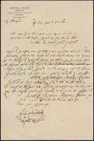 cca 1896-1941 Vegyes judaikai vonatkozású tétel, közte  levél, okmány, számla, Laskasütöde-műhely me...