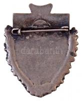 Csehszlovákia 1986. "120 Jahre ÓKB Schladming 1.6.1986" fém jelvény (35x45mm) T:2
Czechos...