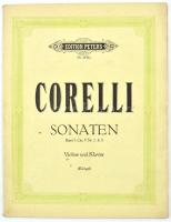 Corelli: Szonáták Op. 5 Nr. 1, 4, 8, zongorára és hegedűre