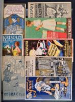 cca 1900-1940 Nagy vegyes régi számolócédula tétel, 160 db, a Törley számolócédula címkék között néh...