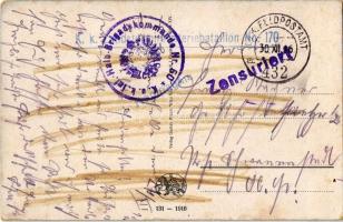 1916 Gefährlicher Patrouillenritt / WWI Austro-Hungarian K.u.K. military, patrol ride + "K. k. ...