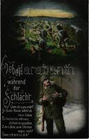 1916 Gebet während der Schlacht / WWI German military, soldier's prayer + "K.D. Feldpostexp. 30. Resrerve-Div."  (EK)