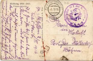 1916 Weltkrieg 1914-1915. Ulanen-Attacke / WWI Austro-Hungarian K.u.K. military, Uhlan attack + &quo...