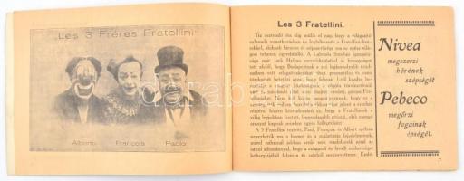 1933 Labriola varieté reklámos nyomtatvány 32p