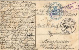 1914 Auf der Wacht gegen England. Deutsche Schlachtschiffe kampfbereit / WWI Imperial German Navy. O...