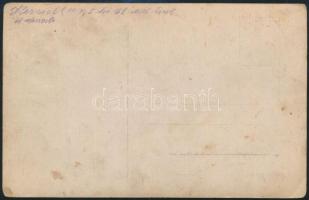 1917 Katona gépjárművel, fotólap, 9×14 cm