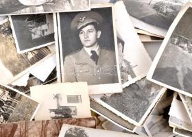 cca 1940-1945 164 db világháborús, katonákat ábrázoló fotó klf méretben
