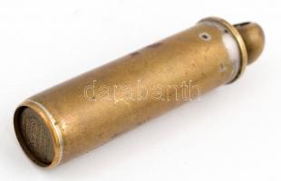 cca 1910 Schrader márkájú Franciaországba importált autókerék nyomásmérő, "Schrader, marques de...