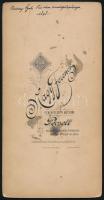 1898 Vaszary Gyula (1848-1913) Pécs város rendőrfőkapitánya, Mecsek Egyesület alapító választmányi t...