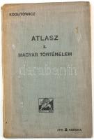 1913 Atlasz a világtörténelem tanításához. I. köt. Szerk.: Dr. Kogutowicz Károly. Bp., Magyar Földrajzi Intézet, 20+3 p. Kopott egészvászon-kötésben, kissé foltos borítóval.