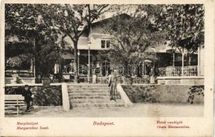 Margitsziget, vendéglő